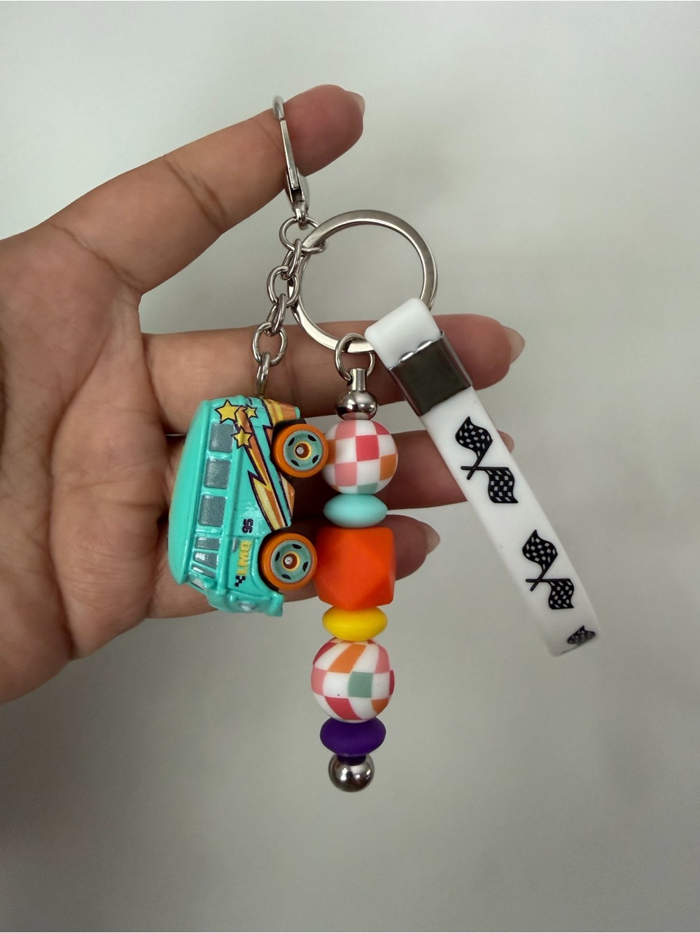 Fillmore Race to Celebrate Keychain - Disney Cars